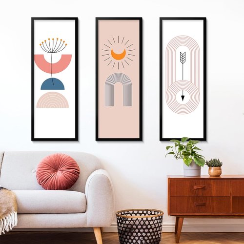 LaVie Home 12x30 Picture Frame - Classic Black Wall Display Frame with HD Plexiglas | Vertical & Horizontal Use