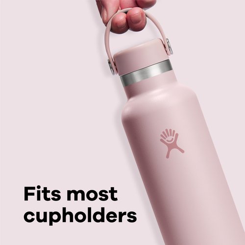 Hydro Flask Water Bottle - Insulated Stainless Steel - Non Spill, Leakproof in 21 Oz Coconut Cream