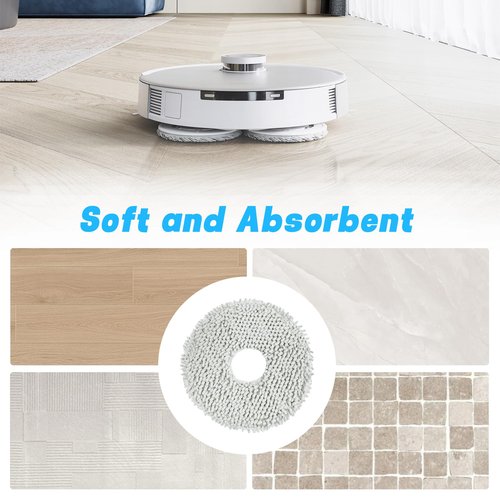 Mop Pad Holder for Ecovacs Deebot T20 Omni, T20 PRO Vacuum Cleaner, for Deebot T20 Mop Pad Plate Accessories and Mop Pad Replacement Part, Not for T30