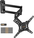 Perlegear Long Arm TV Wall Mount - Full Motion Bracket for 32-65" TVs | 37.4" Extension, Max VESA 400x400mm, Holds 110 lbs