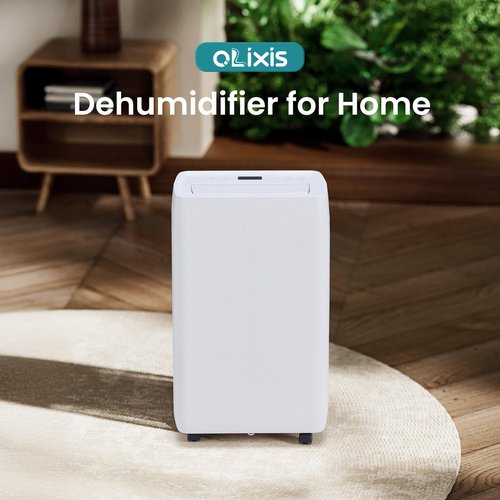 OLIXIS 3,500 Sq. Ft Dehumidifier, 50 Pints Dehumidifier for Basement with Drain Hose, 4.5L/1.19 Gallon Water Tank Quiet with Airflow Swing, Ideal Whole House Dehumidifiers for Home, Bedroom Bathroom