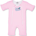 Magic Sleepsuit Baby Merlin's Cotton Baby Swaddle Transition Product - Soft and Breathable Design, Double Zipper for Easy Diaper Changes, Promotes Safe Sleep - Pink - Large 18-21lbs