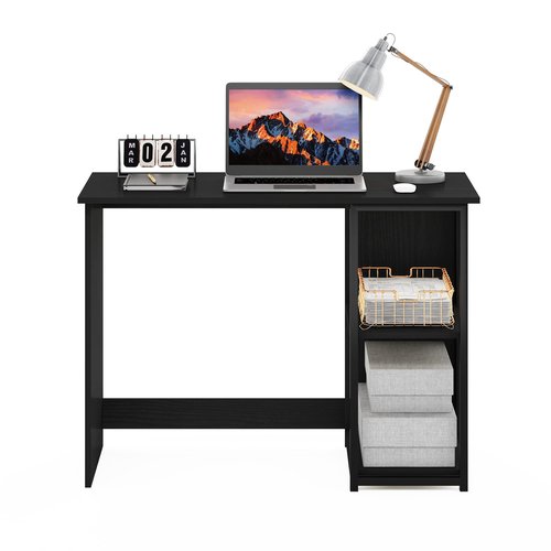 Furinno Camnus Modern Living Computer Desk 40 Inch, Americano/Black