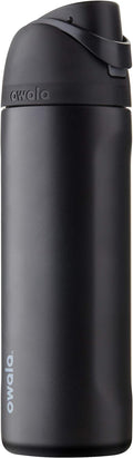 Owala FreeSip Insulated Stainless Steel Water Bottle - BPA-Free, 24 Oz, Perfect for Travel - Very Dark