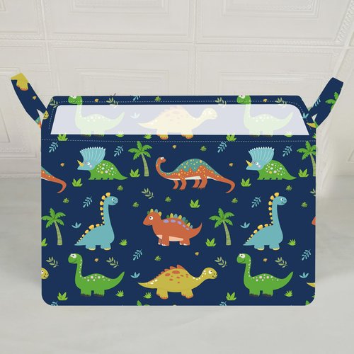 ACMUUNI Rectangle Gift Shelf Nursery Storage Basket Laundry Hamper Storage Box and Bins for Home Clothes with Handles
