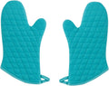 Now Designs Basic Oven Mitt - Bali Design | Set of 2 | 6.5 x 13 Inches for Superior Heat Protection