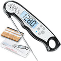 Skiennix Digital Meat Thermometer - Waterproof Instant Read Cooking Tool with Backlight & Calibration | Perfect for BBQ, Candy, Liquids, Beef, Turkey