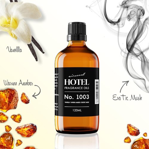 AirScent Premium Hotel Diffuser Oil No. 1003 | Inspired by Asian Garden Las Vegas - 10 mL Glass Bottle