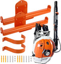 Backpack Leaf Blower Hanger - Heavy-Duty Wall Mount for Organized Garage Storage | 2-Pack
