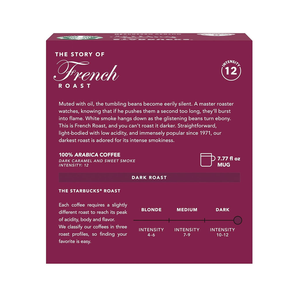 Starbucks by Nespresso Vertuo Coffee Pods - French Roast Dark Roast, 32-Count, Brews 7.8 Oz.