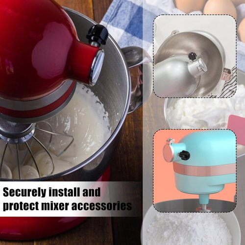 Mixer Thumb Screw, Long Screw Head Knob Replacement Mixer Parts Attachments Accessories Replaces WP9709194 4162142 AP6013782 PS11747009 ect.