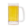 G.E.T. 00086-1-SAN-CL Shatter-Resistant Plastic Beer Mug / Stein, 16 Ounce, BPA Free (Set of 4)
