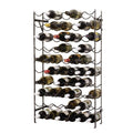 Oenophilia Alexander Wine Rack - 60 Bottle, Sturdy Metal Construction, Wobble-Free, Extra Large Standing and Wall Mount Wine Holder Storage, Measures 39.5" H x 22.5" W x 8" D