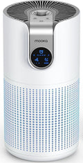 MOOKA HEPA Air Purifier - Large Room Coverage Up to 1500ft² | Quiet 15dB with Aromatherapy for Pets & Allergens