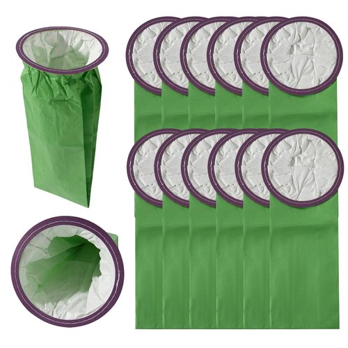 CF Clean Fairy 15pack Vacuum Bags Compatible with ProTeam Aviation Vac QuietPro BP & Super QuarterVac Models Replacement for Part #100431 6Qt Intercept Micro Filter Bag