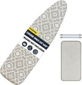 UniSimp Ironing Board Cover - Extra Thick Natural Cotton, Scorch & Stain Resistant | 15"x54" Size