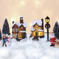 Skiennix Christmas Fake Snow Decor - 5.29 oz Fluffy Artificial Fiber Cotton Snow for Holiday Displays