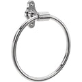 Franklin Brass Calloway (1-Pack) Hand Towel Holder Polished Chrome Towel Racks for Bathroom Wall Round Towel Ring Holder for Bath Towel Hanger for Kitchen, Bathroom Accessories CLWY46-PC