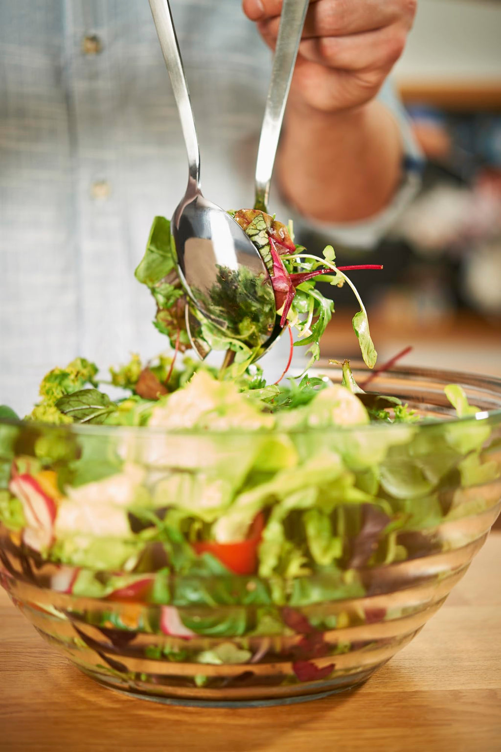 Rösle Stainless Steel Salad Serving Utensils