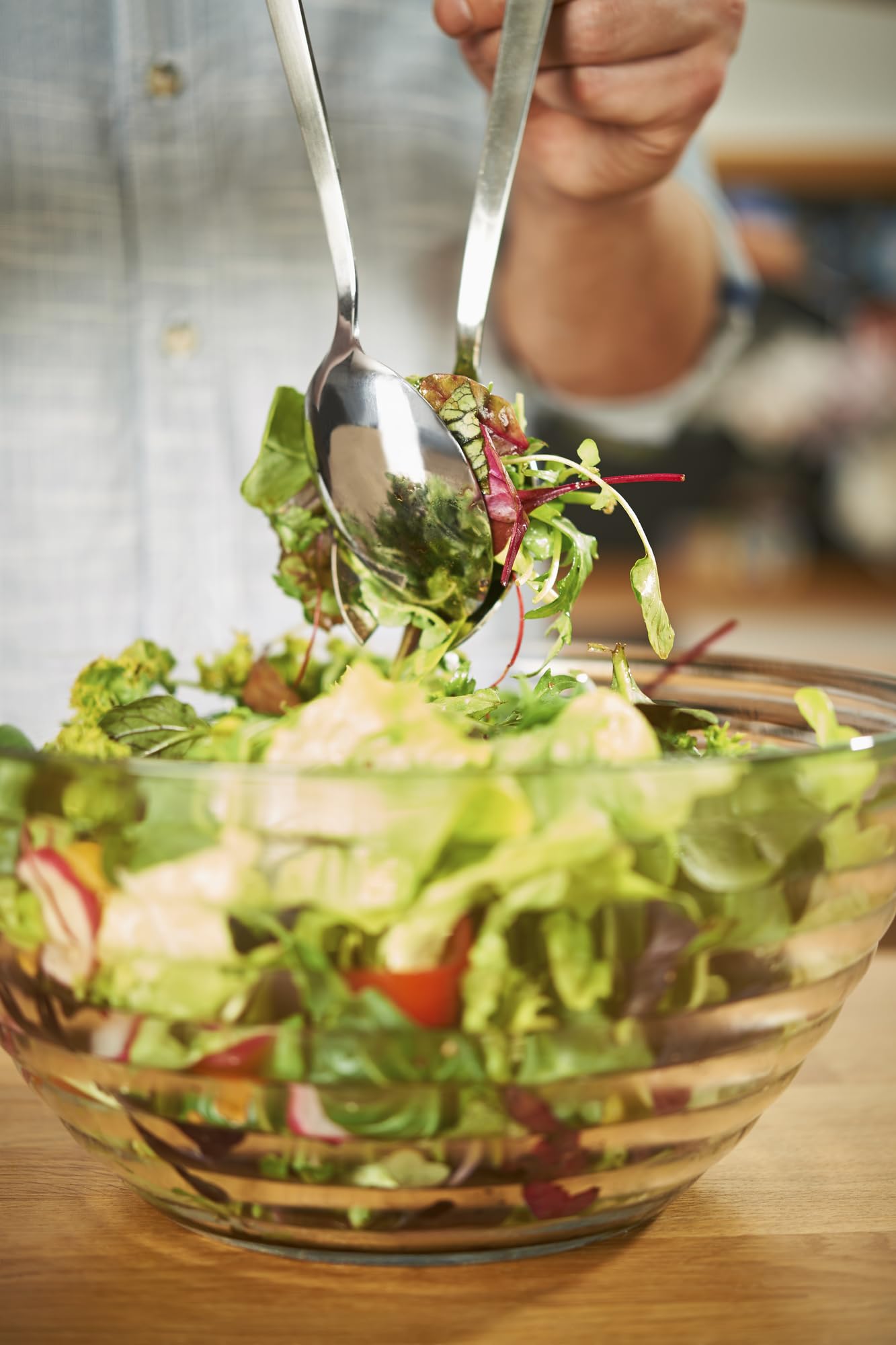 Rösle Stainless Steel Salad Serving Utensils