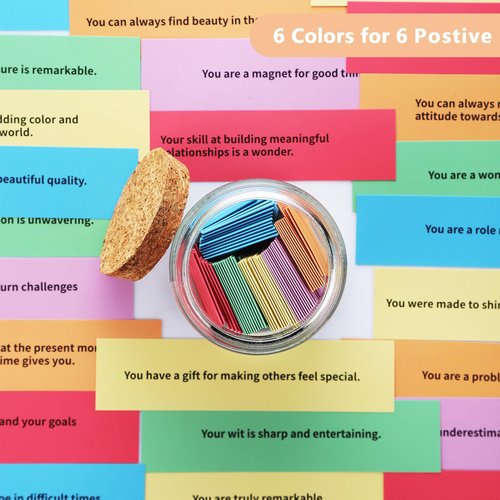 You are Awesome Jar-Motivational Positive Affirmation Cards,Self Care Thoughtful Encouragement Inspirational Gifts for Women Men Teen Girls Daughter Son Friends Coworker,Thank You Appreciation Gifts