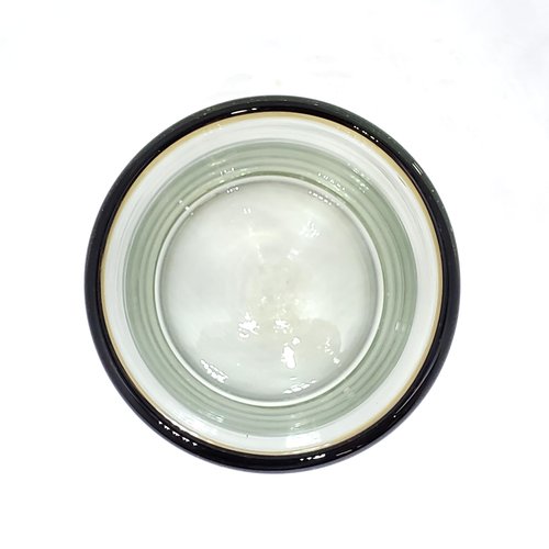 MexHandcraft Amber Rim 10 oz Tumblers (set of 6), Recycled Glass, Lead-free, Toxin-Free (Tumbler)