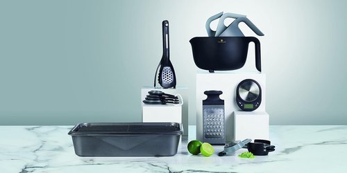 KitchenCraft | Smart Space Non-Stick Carbon Steel Bakeware Set - 7 Piece Stackable Set