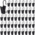 Metal Curtain Clips by [Brand Name] - 100 Pack for Party Decor, Photo Hanging & Crafts | Black