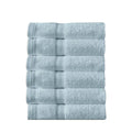 Arm & Hammer Performance Towel Washcloth Set, 6 Piece, Light Blue