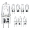 【8-Pack】 G8 Halogen Bulbs for Microwave Ovens, 120V 50W Compatible with LG 6912A40002J, GE WB08X10057 & Kenmore Models Replaces GE Oven Bulbs, Halogen Bulbs for Range Hoods and appliances
