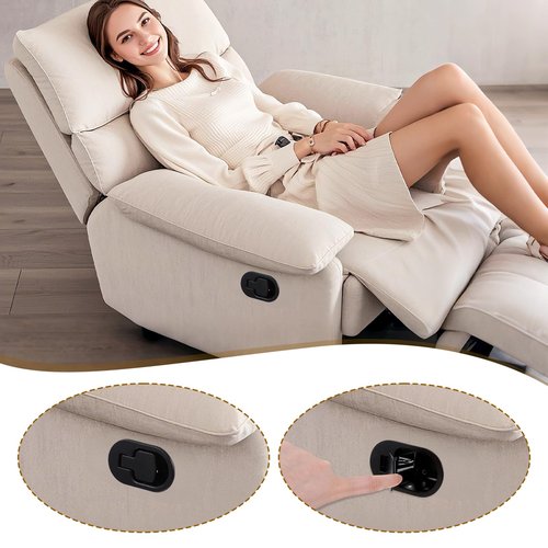 2 Set Recliner Handle Replacement Parts with Pull Cable, Durable Recliner Release Pull Handle, Repair and Replacement Accessories Fits Most Recliner Chair Sofa, ABS Material
