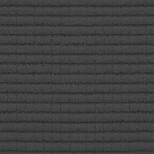Easy-Going Stretch Individual Chair Couch Cushion Cover Sofa Cushion Furniture Protector Sofa slipcover Soft Flexibility with Elastic Bottom (3-Piece Sofa Cushion Cover, Dark Gray)