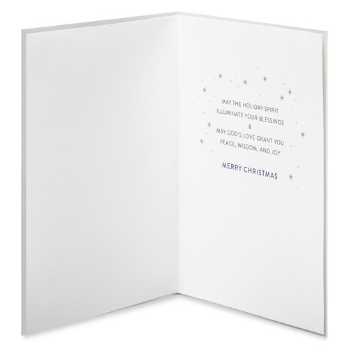 Papyrus Religious Christmas Card (Peace, Wisdom, and Joy)