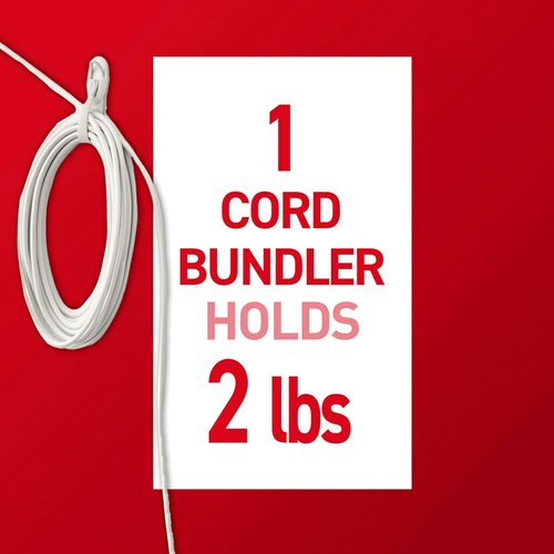 Command Garland Holder - Damage-Free Fireplace Mantle Display for Garlands & Wreaths | 6 Pack, Green