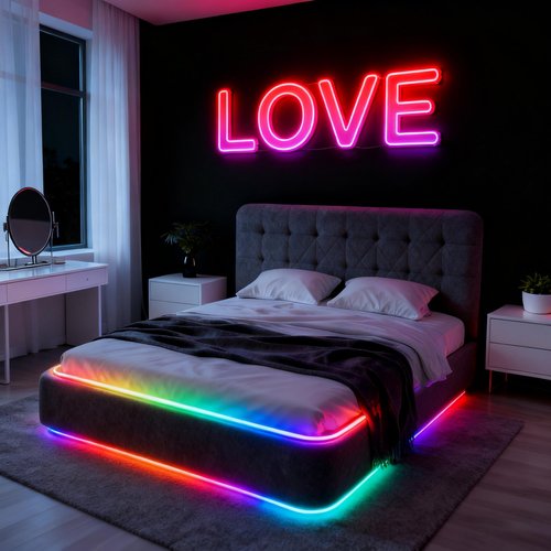 Cofiveevo Rope Lights, 16.4FT USB Powered Rope Light,LED Chasing Meteor neon Light, Suitable for in Door Game Rooms, Living Rooms, bedrooms, Wall Decoration, and Supports Music Synchronization