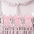 XunYee Large Pink Bows - 10 x 18 Inches Giant Nursery Decor | Perfect for Parties & Celebrations