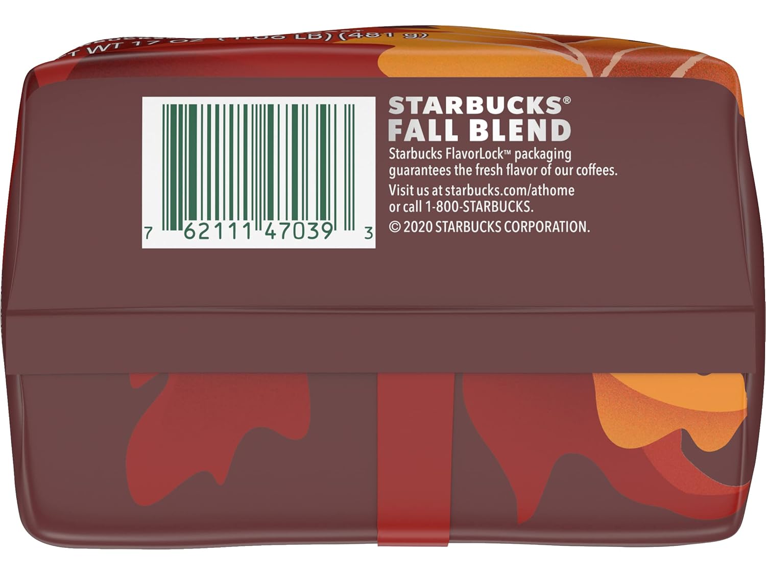Starbucks Limited Edition Ground Coffee - Fall Blend Medium Roast 100% Arabica | 17 Ounce Bag (Pack of 4)
