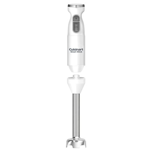 Cuisinart Smart Stick Two-Speed Hand Blender, Powerful Immersion Blender with 300-Watt Motor Blends Shakes, Smoothies, Puree, Baby Food, Soups & Sauces, CSB-175P1, White