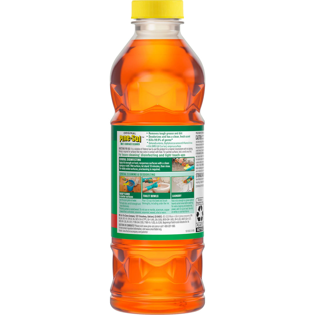 Pine-Sol All Purpose Multi-Surface Cleaner, Original Pine, 24 Ounces (Package May Vary)