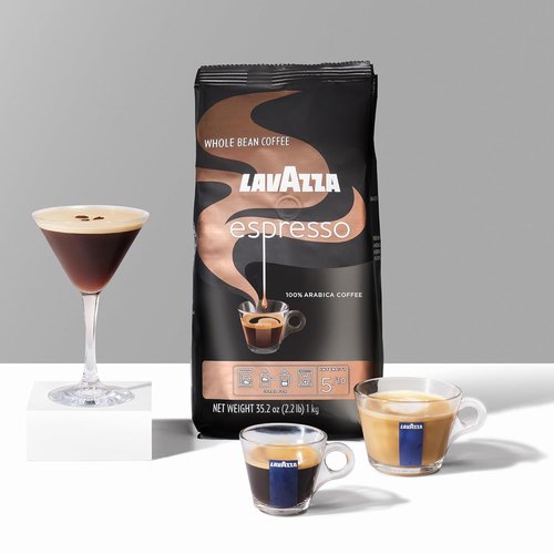 Lavazza Espresso Whole Bean Coffee - Medium Roast 100% Arabica - 2.2 lb Bag