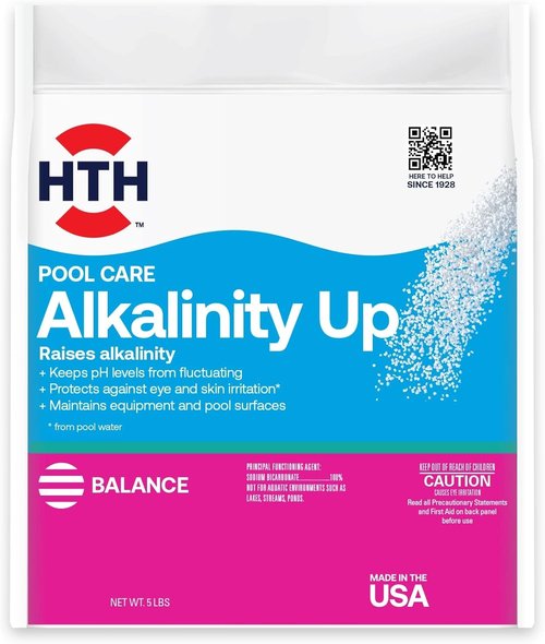 HTH 67060 Alkalinity Up - Stabilize pH Fluctuation in Your Swimming Pool - 5 Lbs