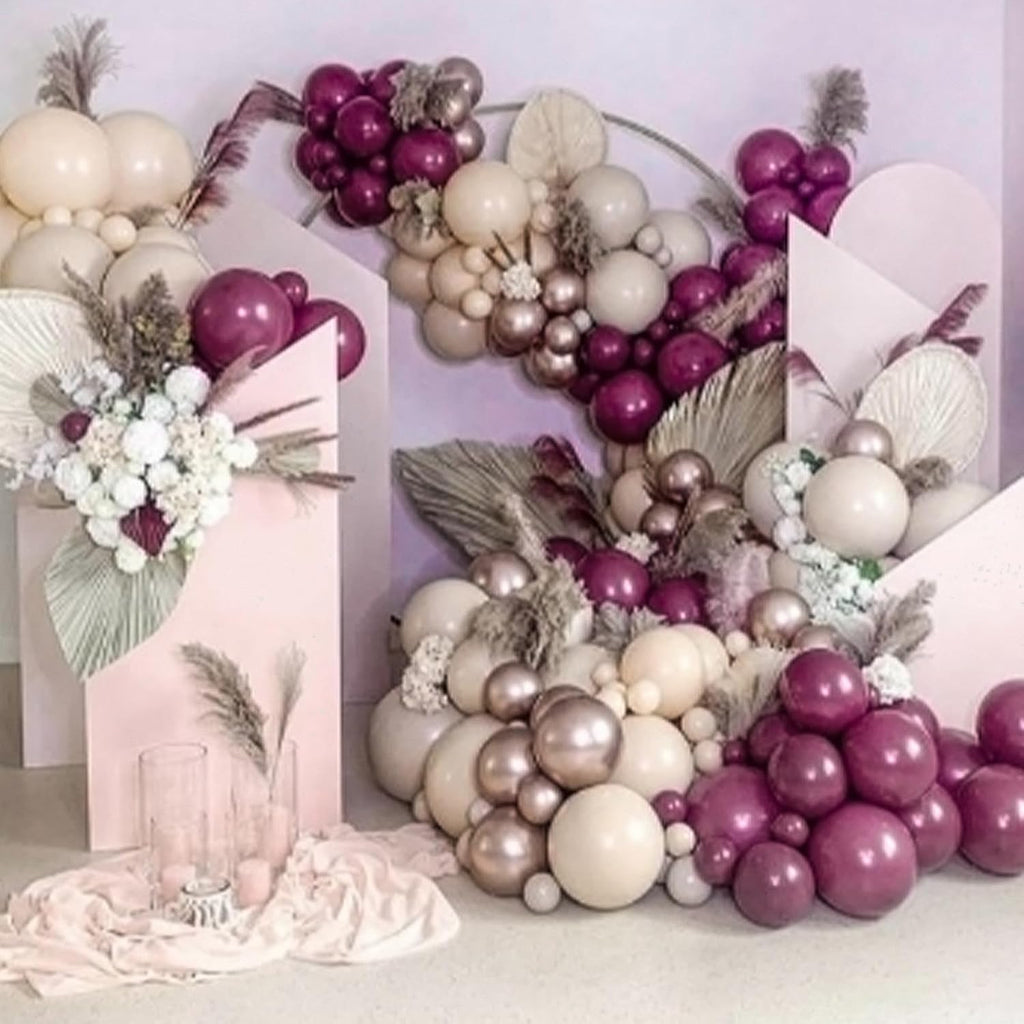 PartyWoo Dark Purple Balloons - 50 Pcs 12 Inch Latex Helium Balloons for Graduation & Events