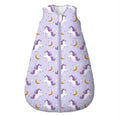 Yoofoss Baby Sleep Sack - 100% Organic Cotton Wearable Blanket for 6-12 Months | TOG 2.5, 2-Way Zipper
