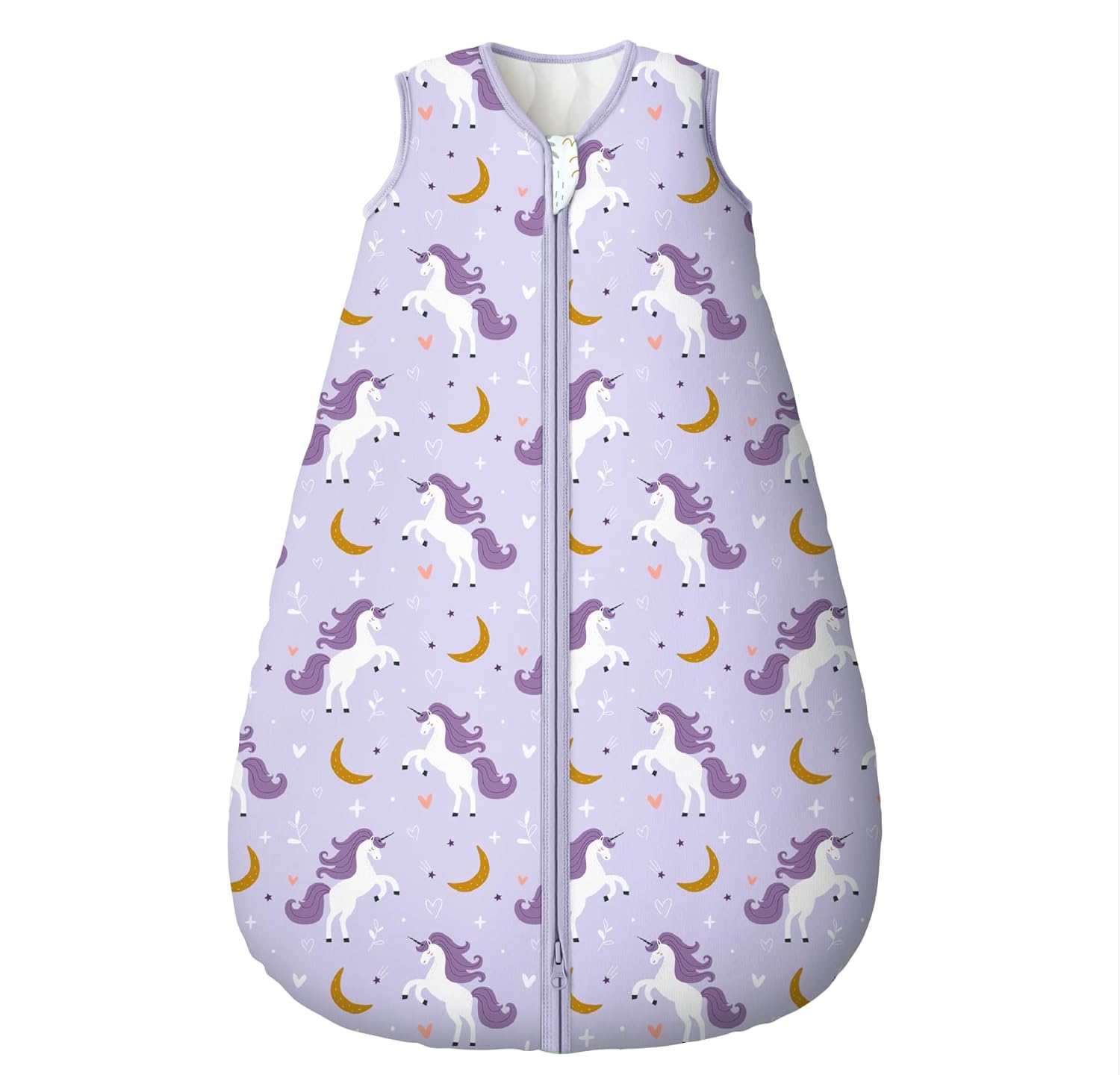 Yoofoss Baby Sleep Sack - 100% Organic Cotton Wearable Blanket for 6-12 Months | TOG 2.5, 2-Way Zipper