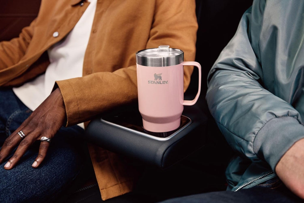 STANLEY Everyday Suburban Mug - 30 oz Insulated Stainless Steel Coffee Cup with Drink Through Lid | BPA-Free - Toast