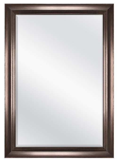 MCS Apex Wall Mirror, 29.5 x 41.5 Inch Overall Size, Bronze