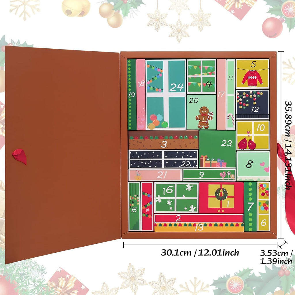 UCANBE Makeup Advent Calendar 2025 - 24 Days of Festive Beauty Gifts for Women & Teens