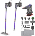 Skiennix Steam Mop - Heavy Duty All-in-One Cleaner with Detachable Handheld Steamer for Hardwood, Tile & More
