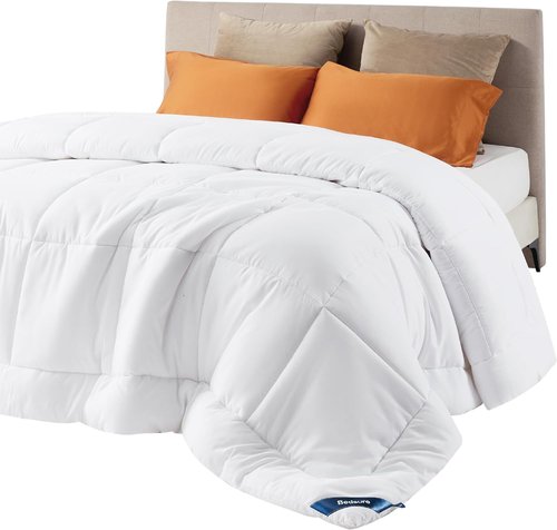 Bedsure Comforter Set - Soft & Cozy 3-Piece Bedding with 2 Pillows | Perfect for All Seasons