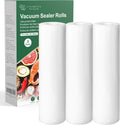 Skiennix Vacuum Sealer Bags - BPA-Free Heavy Duty Rolls, 11 Inch x 16 Feet, 3-Pack for Food Storage